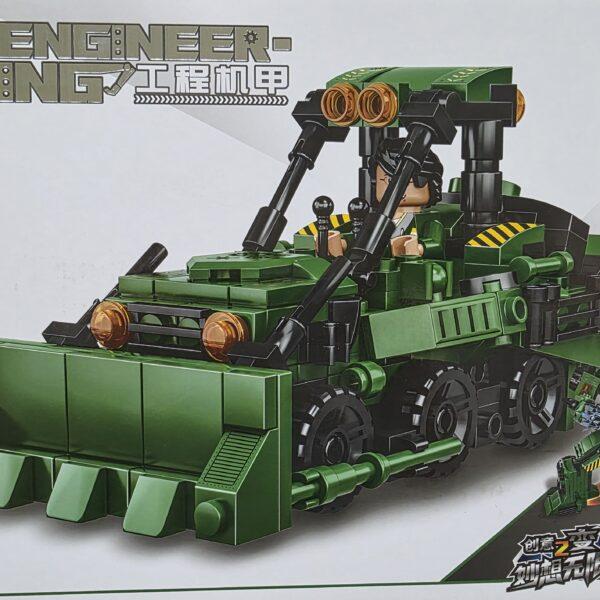 Engineering Mecha 2in1 Transformer BULLDOZER (465 pcs)