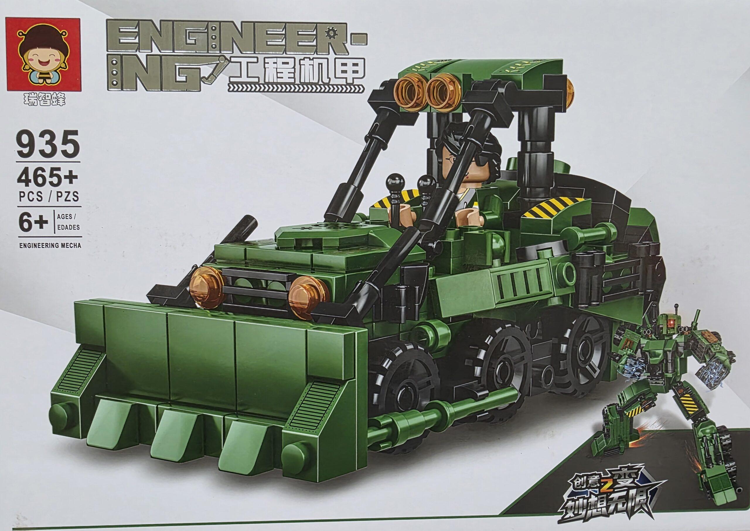 Engineering Mecha 2in1 Transformer BULLDOZER (465 pcs)